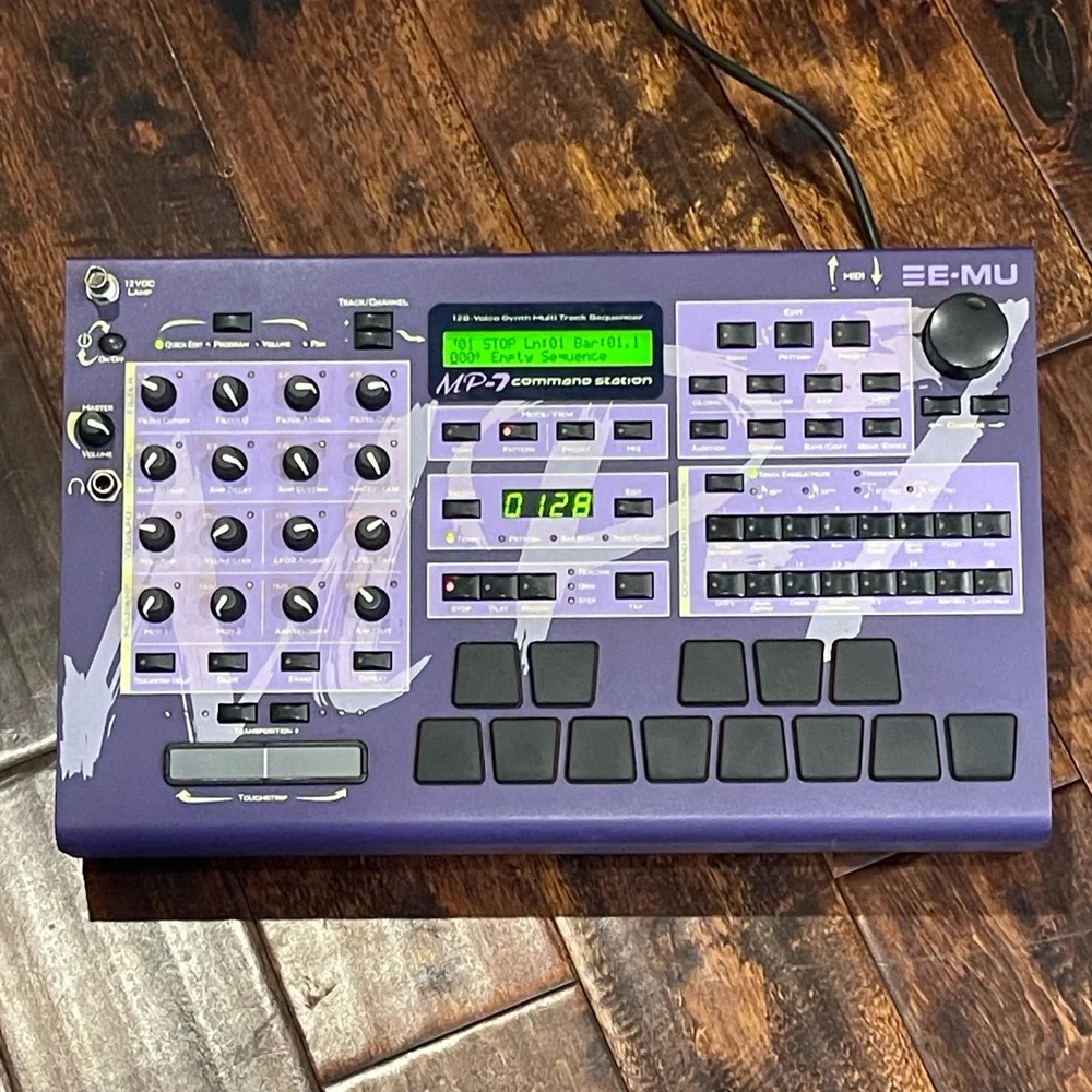 E-MU MP-7 Command Station Groovebox Wilshire Blvd Studios In House Unit